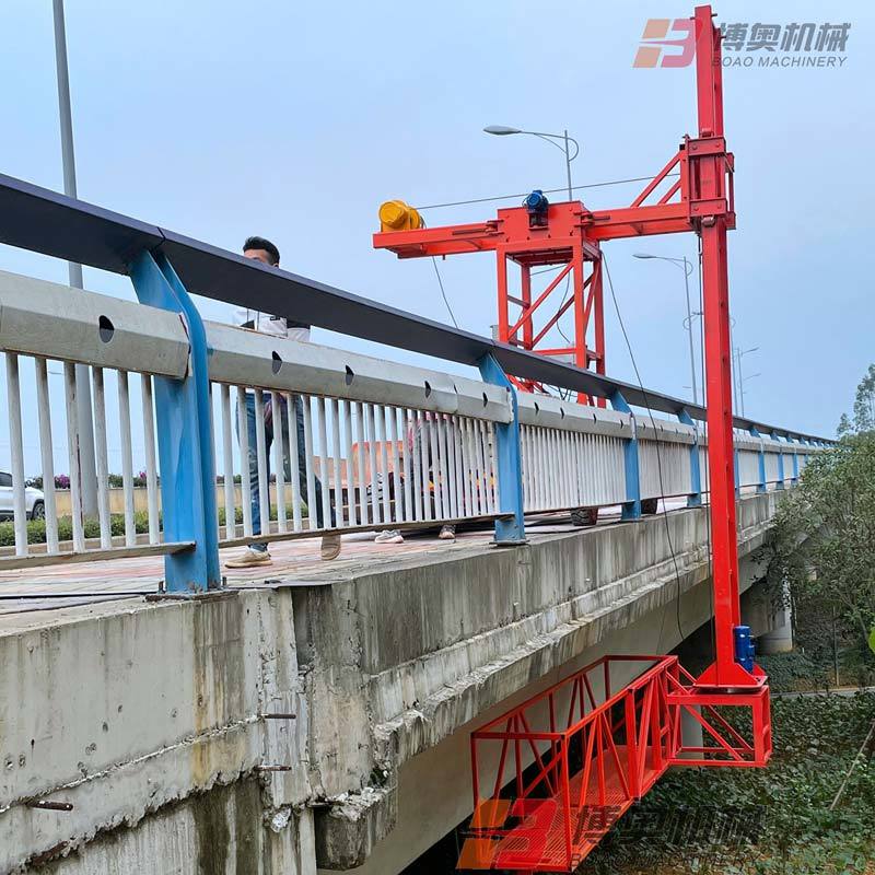 橋(qiáo)梁排水管安(ān)裝設備使用(yong)方法