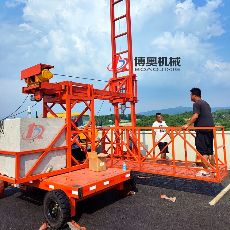 Q5M電動型(xíng)橋梁排水管安裝(zhuāng)施工車