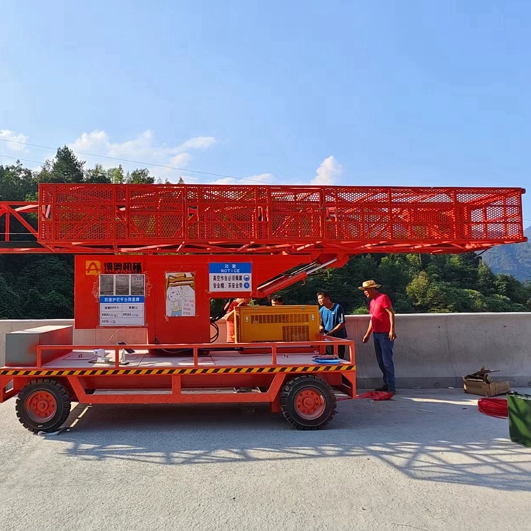 液壓橋梁落(luo)水管安裝施工設(shè)備功能齊全