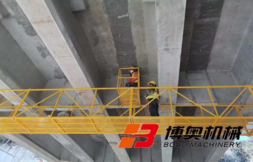 橋梁吊(diao)籃施工照片(pian)