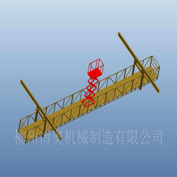 咸阳尔易金属制造集团(4G网站)軌道檢查車_橋梁(liáng)下弦檢查小車