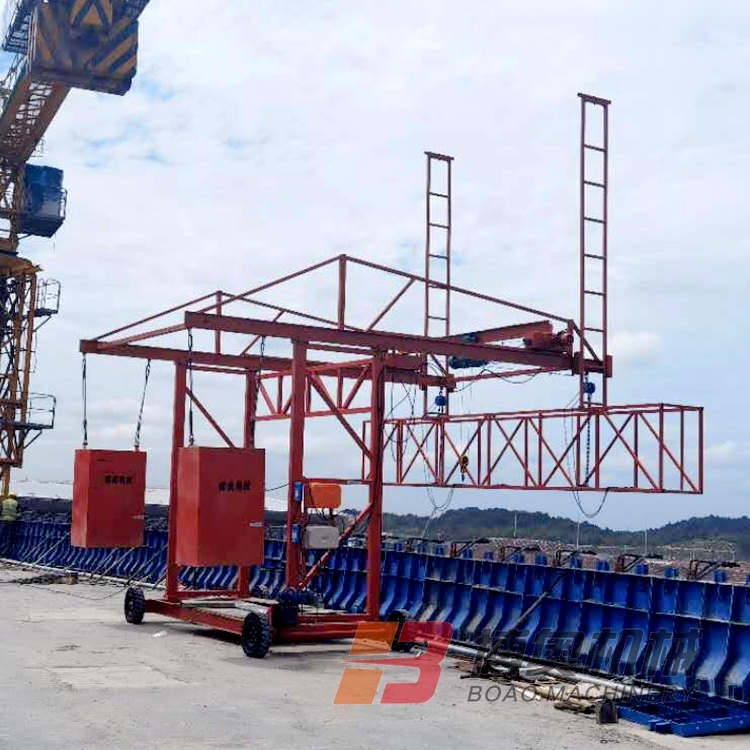 橋梁防撞(zhuang)牆模闆台車(che)