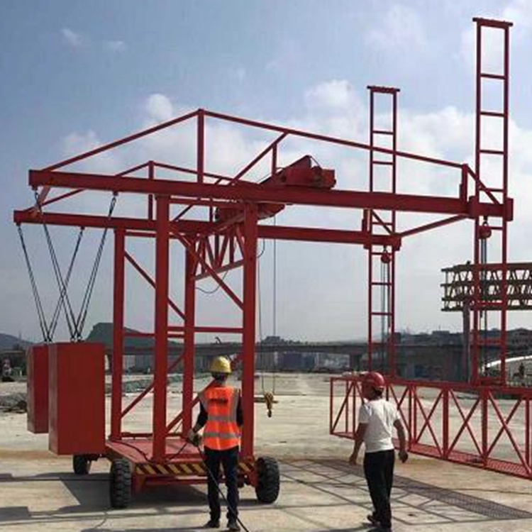 咸阳尔易金属制造集团(4G网站)橋(qiáo)梁防撞(zhuàng)牆模闆(pan)拆裝安(an)全施工(gōng)台車