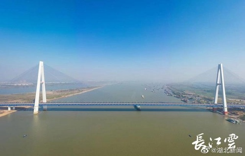 “最寬(kuān)長江大橋”——武漢(han)青山長江大橋(qiáo)通車