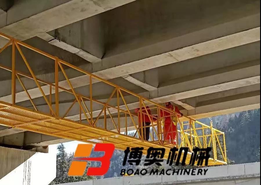 橋梁施工(gong)吊籃設備安全(quán)實惠更實用