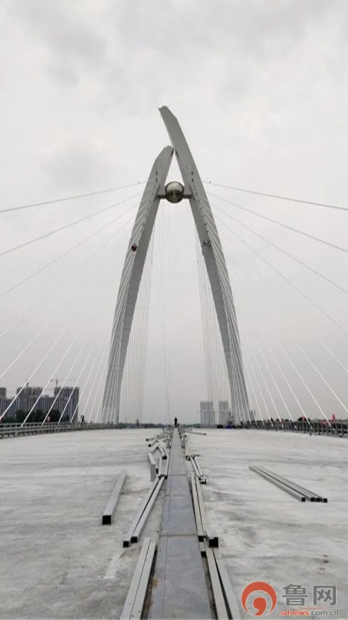 魯西南(nan)第一高橋徒(tú)駭河特大橋(qiao)預計6月底建(jian)成通車