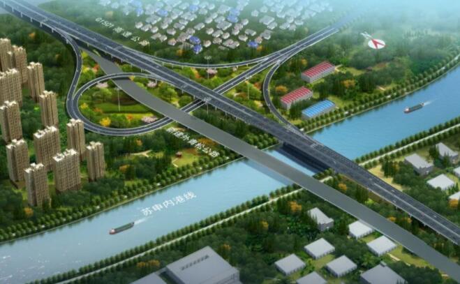 吳淞江G1503橋東半幅(fú)順利合龍！預計明(ming)年6月全橋建成通(tong)車