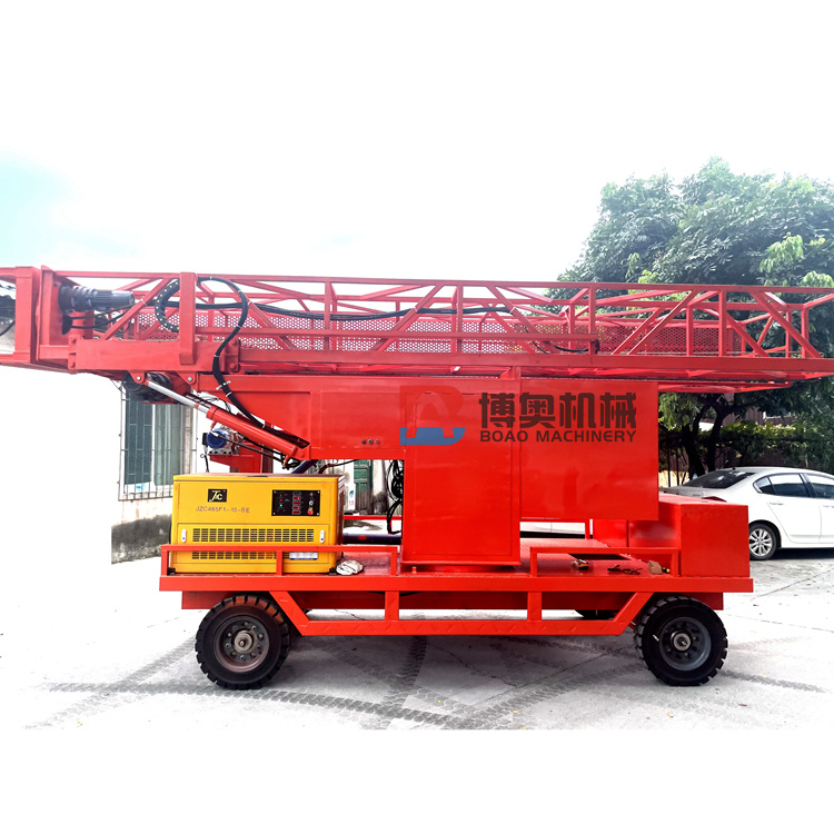 QJ6M橘紅色(sè)液壓單(dan)邊橋梁(liáng)檢測車(chē)安裝排(pái)水管