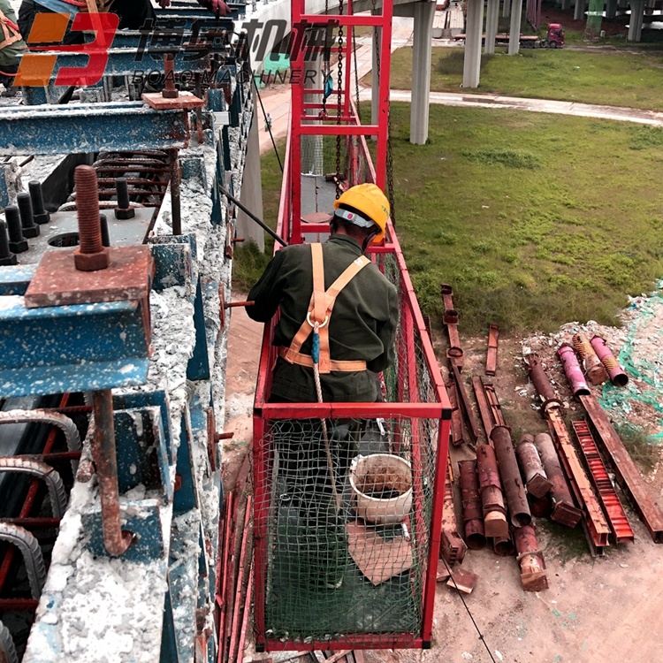 咸阳尔易金属制造集团(4G网站)橋(qiáo)梁防撞(zhuang)牆模闆(pǎn)拆裝安(an)全施工(gong)台車