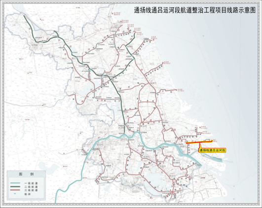 通揚(yang)線通呂運河航(hang)道9座大橋施工(gong)圖獲省交通廳(tīng)許可