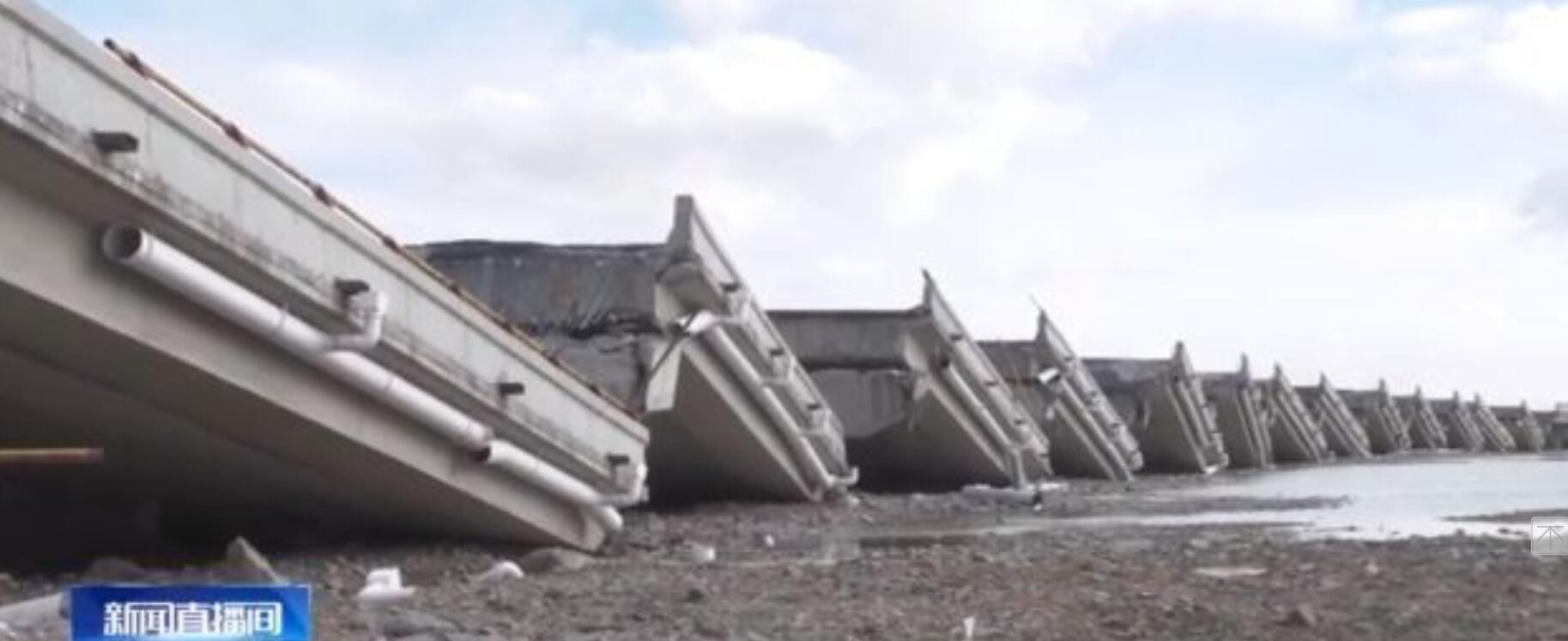 青海地震緻高(gāo)架橋坍塌似“多米(mi)諾骨牌”，專家：計劃(huà)原位重建